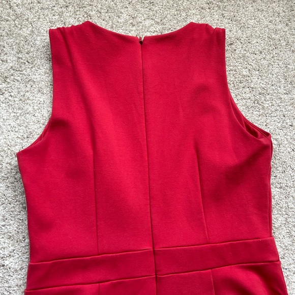 LOFT eyelet dress, coral, size 4 - Picture 10 of 10